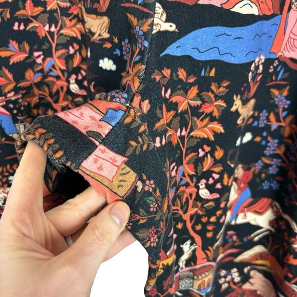 Rhode Harry Print French Terry Cotton Jogger Pants Women's X-Large - Picture 7 of 11